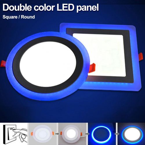 Double Color LED Panel Light