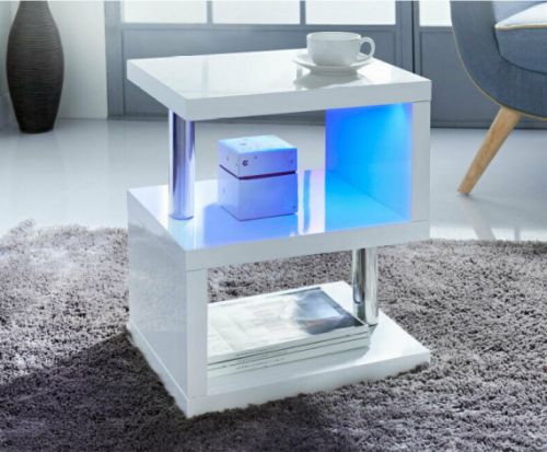 Astana LED Occasional Table High Gloss